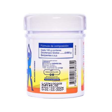 GEL ANALGESICO ANTIINFLAMATORIO X 120 GR