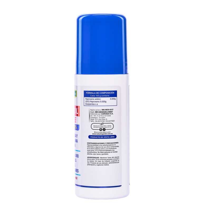 QUITADOL FORTE GEL ROLLON X 100 G