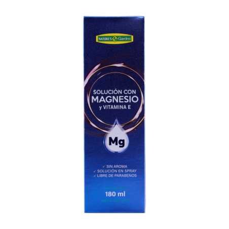 MAGNESIO + VITAMINA E SOLUCION TOPICA FRASCO X 180 ML