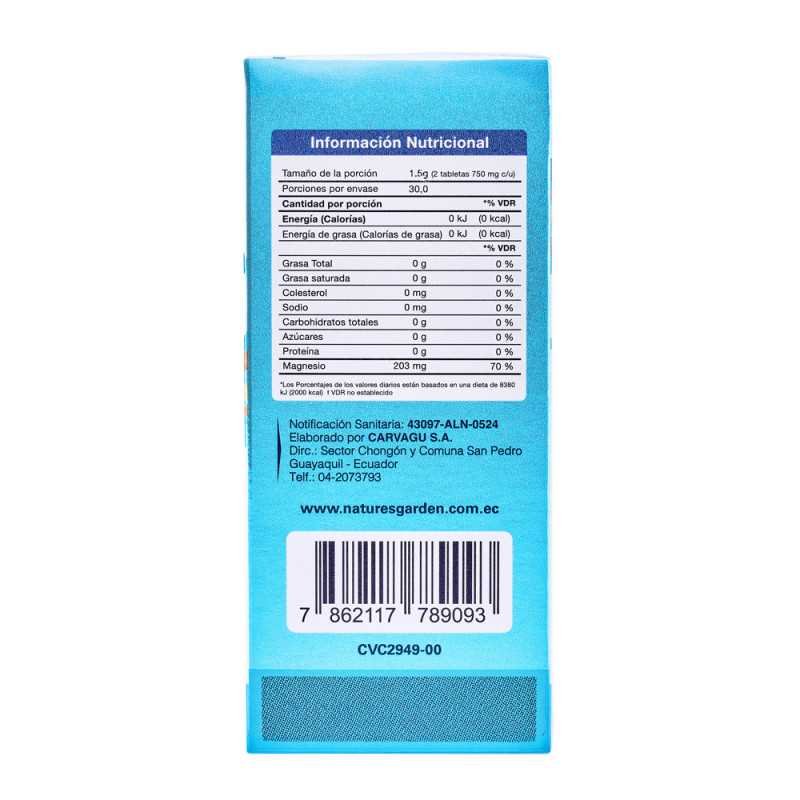 MAGNESIOLIVE TOTAL TABLETAS FRASCO X 60 U.