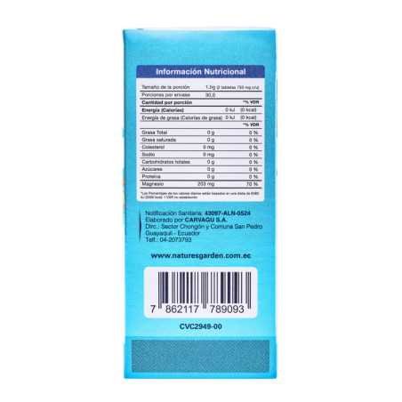 MAGNESIOLIVE TOTAL TABLETAS FRASCO X 60 U.