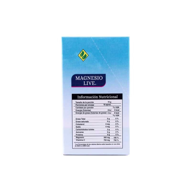 CITRATO DE MAGNESIO SABOR LIMÓN EN SOBRE 15 G CAJA 18 U.