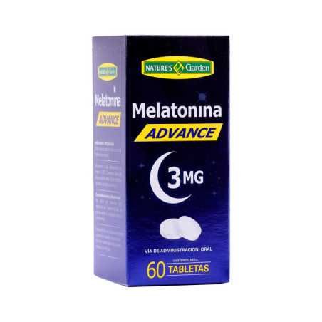 MELATONINA ADVANCE TABLETAS FRASCO X 60 U.