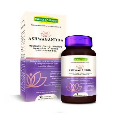ASHWAGANDHA CÁPSULA CAJA X FRASCO X 60 UNIDADES