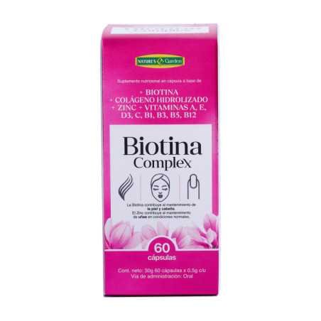 BIOTINA COMPLEX FRASCO X 60 CAPSULAS