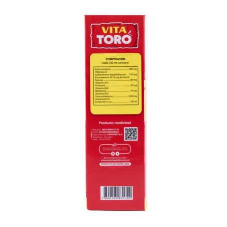 VITA TORO JARABE FRASCO X 500 ML