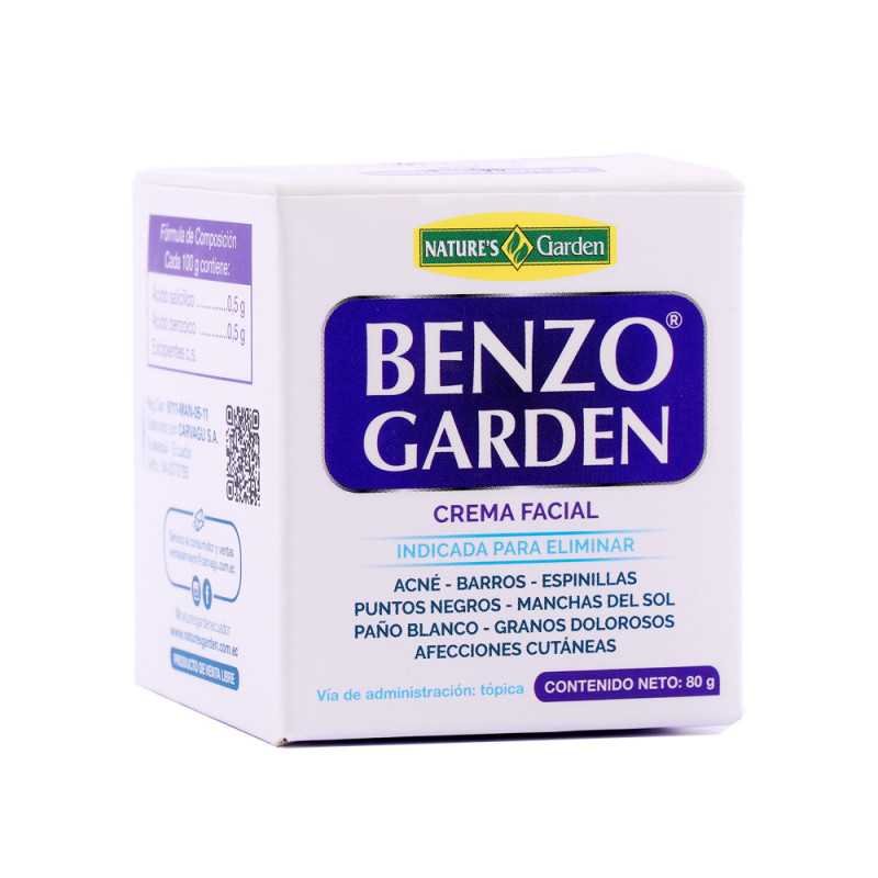 BENZOGARDEN CREMA CAJA X POTE X 80 GR