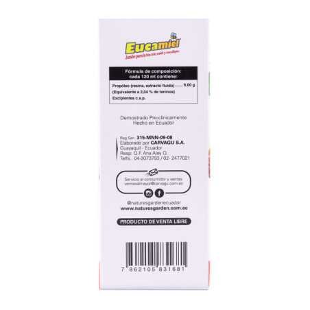 EUCAMIEL JARABE FRASCO X 240 ML