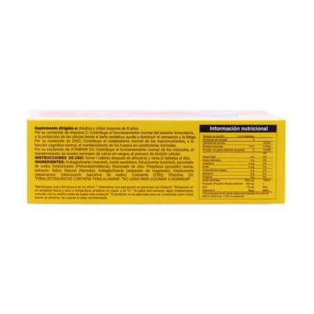 TABLETA EUCAMIEL SABOR EUCALIPTO - MIEL CAJA X 3 BLISTER X 6 C/U