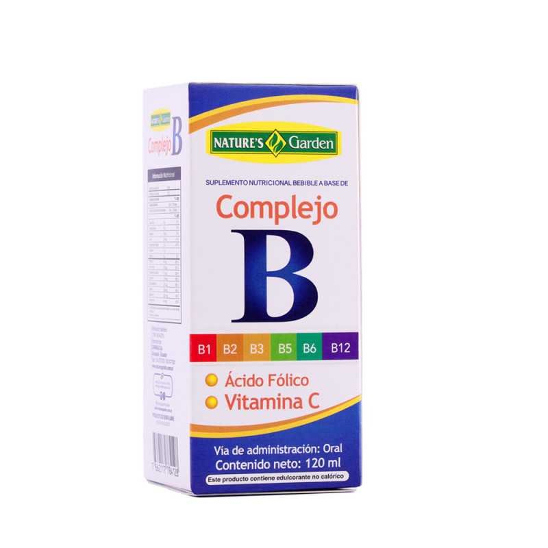 COMPLEJO B ACIDO FOLICO VITAMINA C BEBIBLE FRASCO X 120 ML