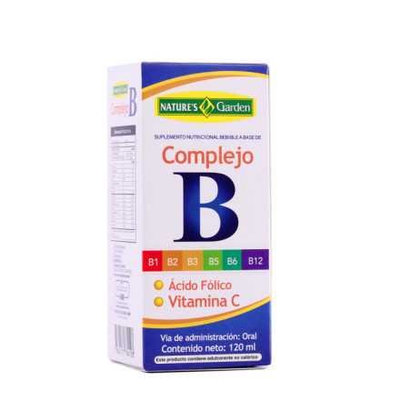 COMPLEJO B ACIDO FOLICO VITAMINA C BEBIBLE FRASCO X 120 ML
