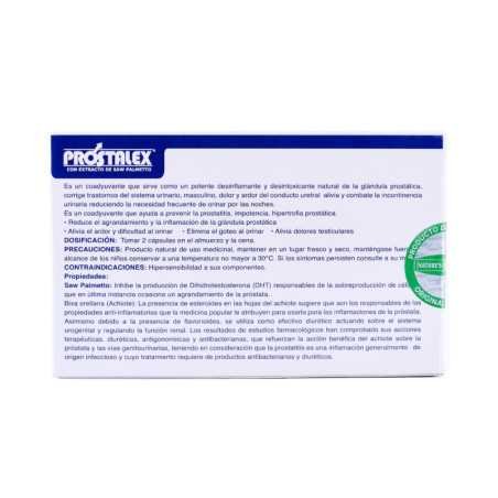 PROSTALEX CAPSULAS CAJAS X 4 BLISTER X 10